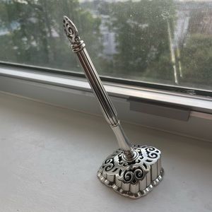 Brighton Geneva Pen Set Holder Silver